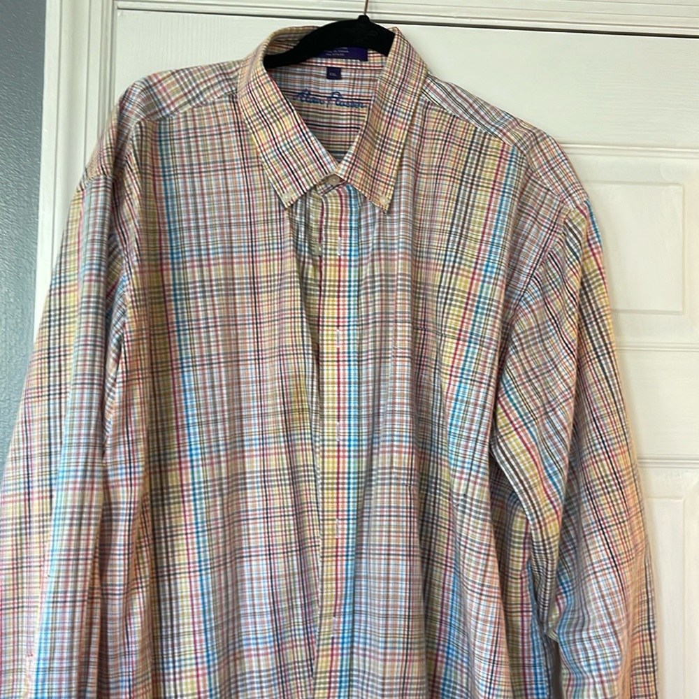 Alan Flusser Plaid Buttondown shirt